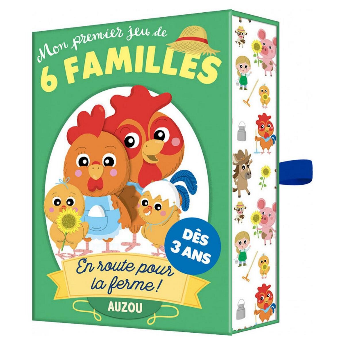 Editions Auzou Mon premier jeu de 6 familles - Jeu de cartes