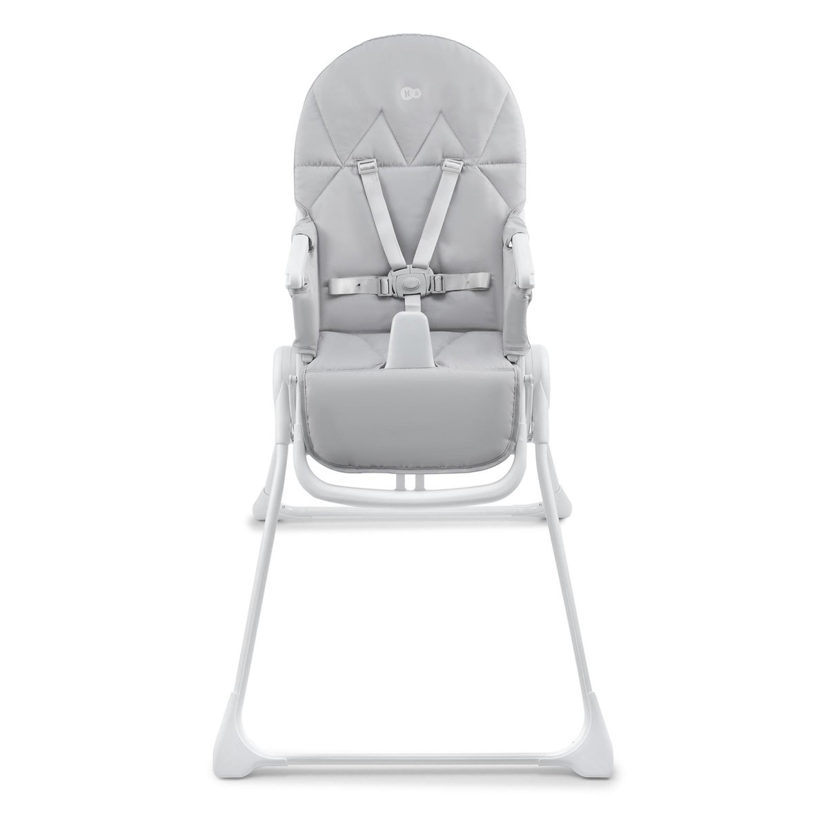 KINDERKRAFT Chaise haute evolutive bebe dossier inclinable et harnais