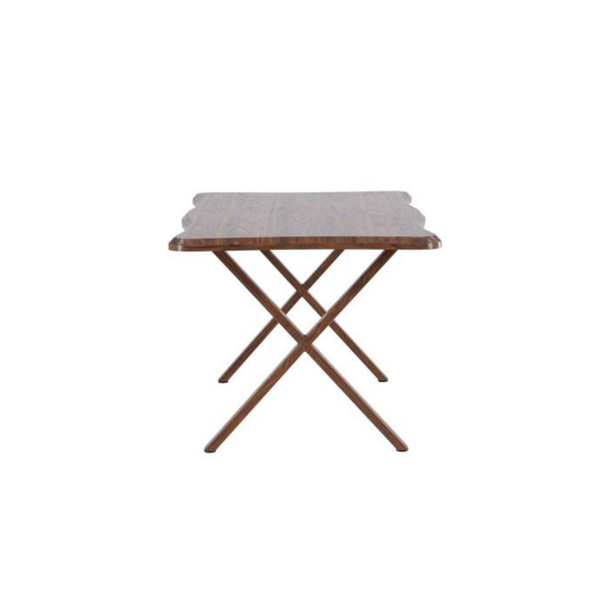 Paris Prix Table à Manger Organique  Fiona  180cm Noyer