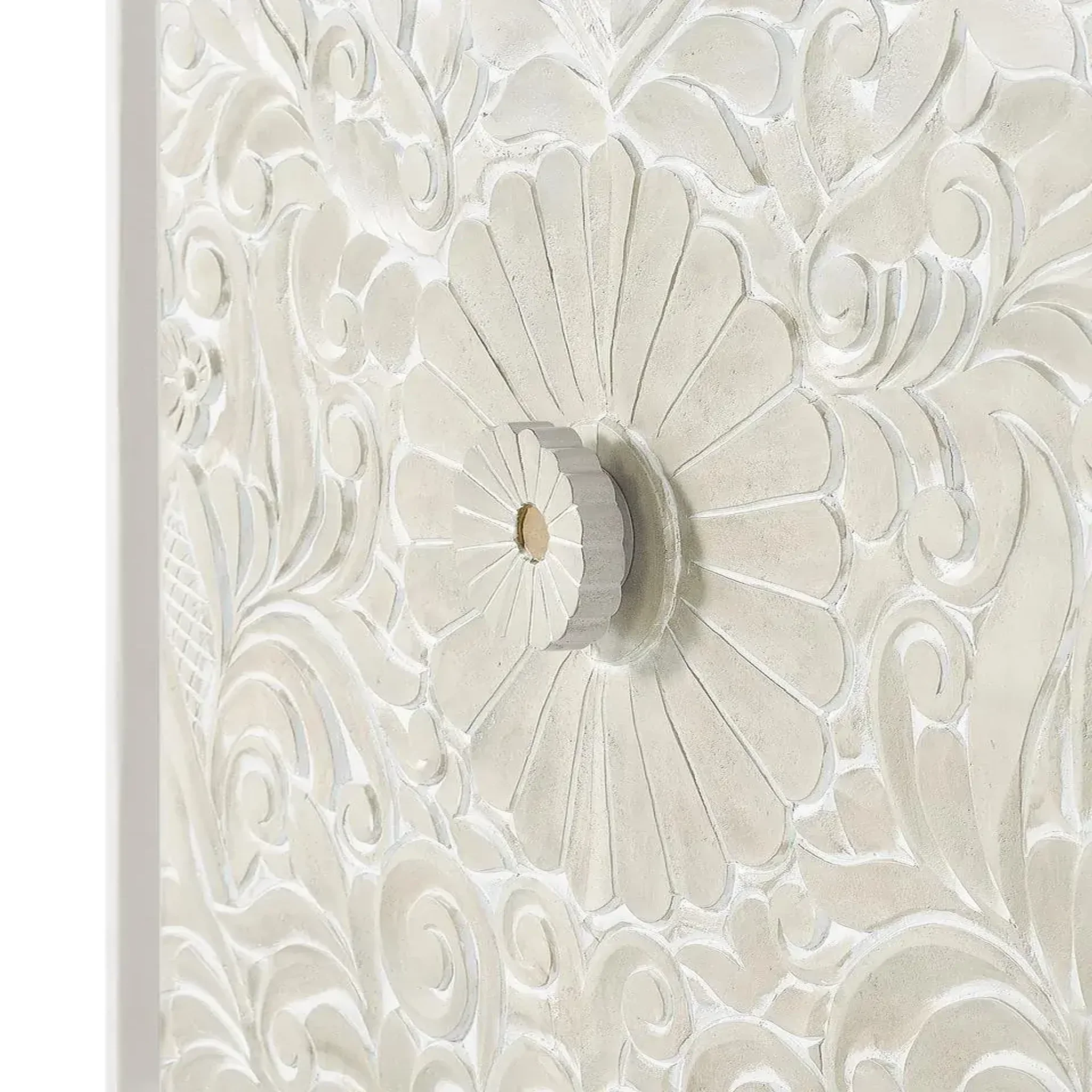 Voir la diapositive 4 : GINER Y COLOMER SL Armoire en bois de manguier 100cm style méditerranéen moderne