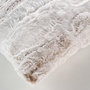 Voir la diapositive 2 : Paris Prix Coussin Imitation Fourrure  Lynx  45x45cm Naturel