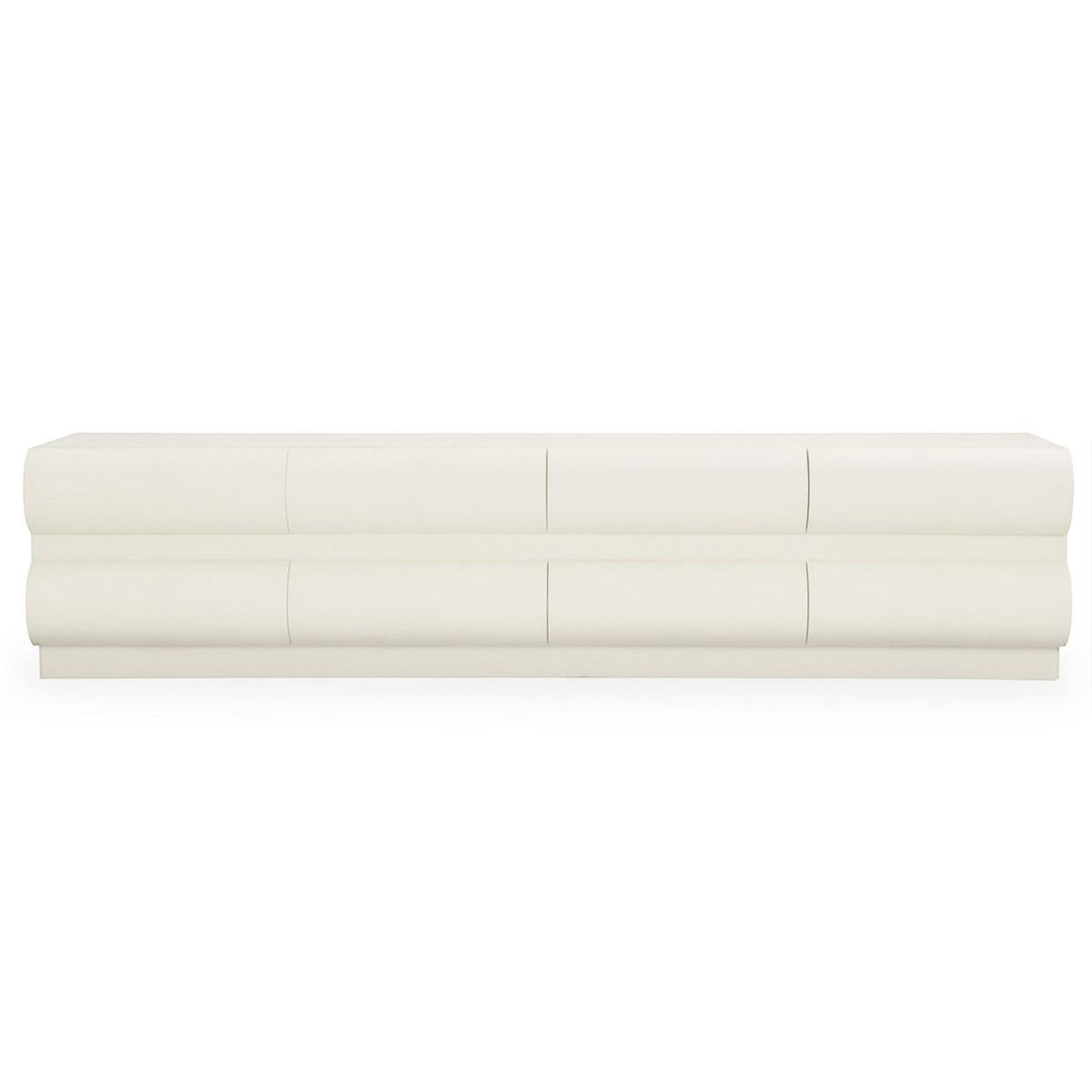 Paris Prix Meuble TV 8 Tiroirs  Sherazade  180cm Crème