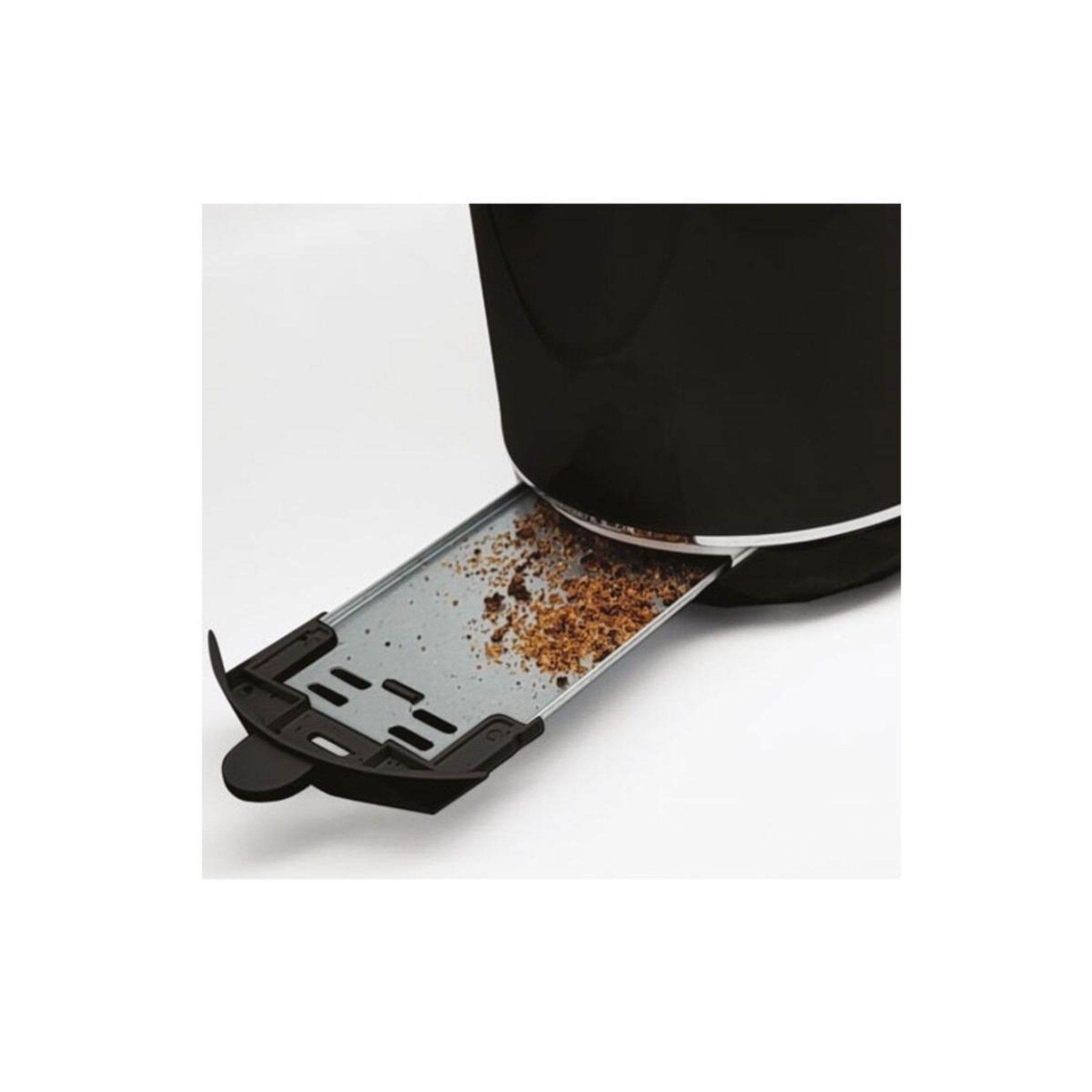 Voir la diapositive 4 : Terraillon Grille-pain 2 fentes 870w noir - 15387