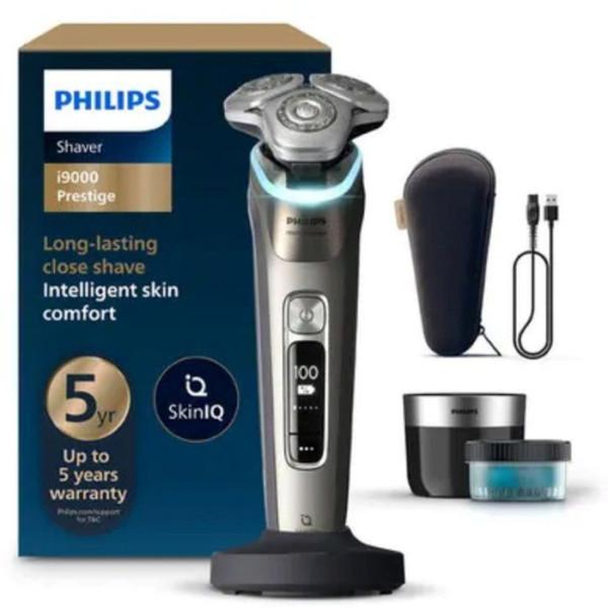 Philips Rasoir - Tondeuse Electrique   - PHILIPS - XP9208/30 - i9000 Prestige - haut de gamme - rechargeable