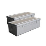 CENTRALE BRICO Cantine SNOR, L.100 x l.55 x H.40 cm, peinture aluminium