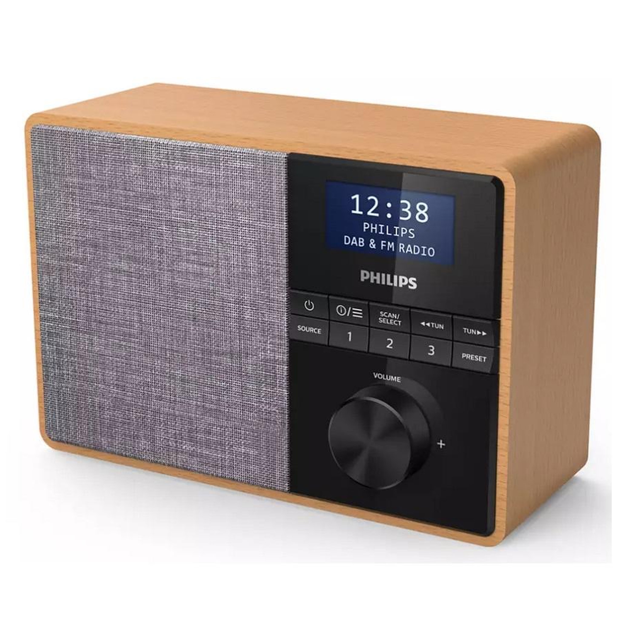 Voir la diapositive 2 : Philips Radio portable numérique marron - TAR5505