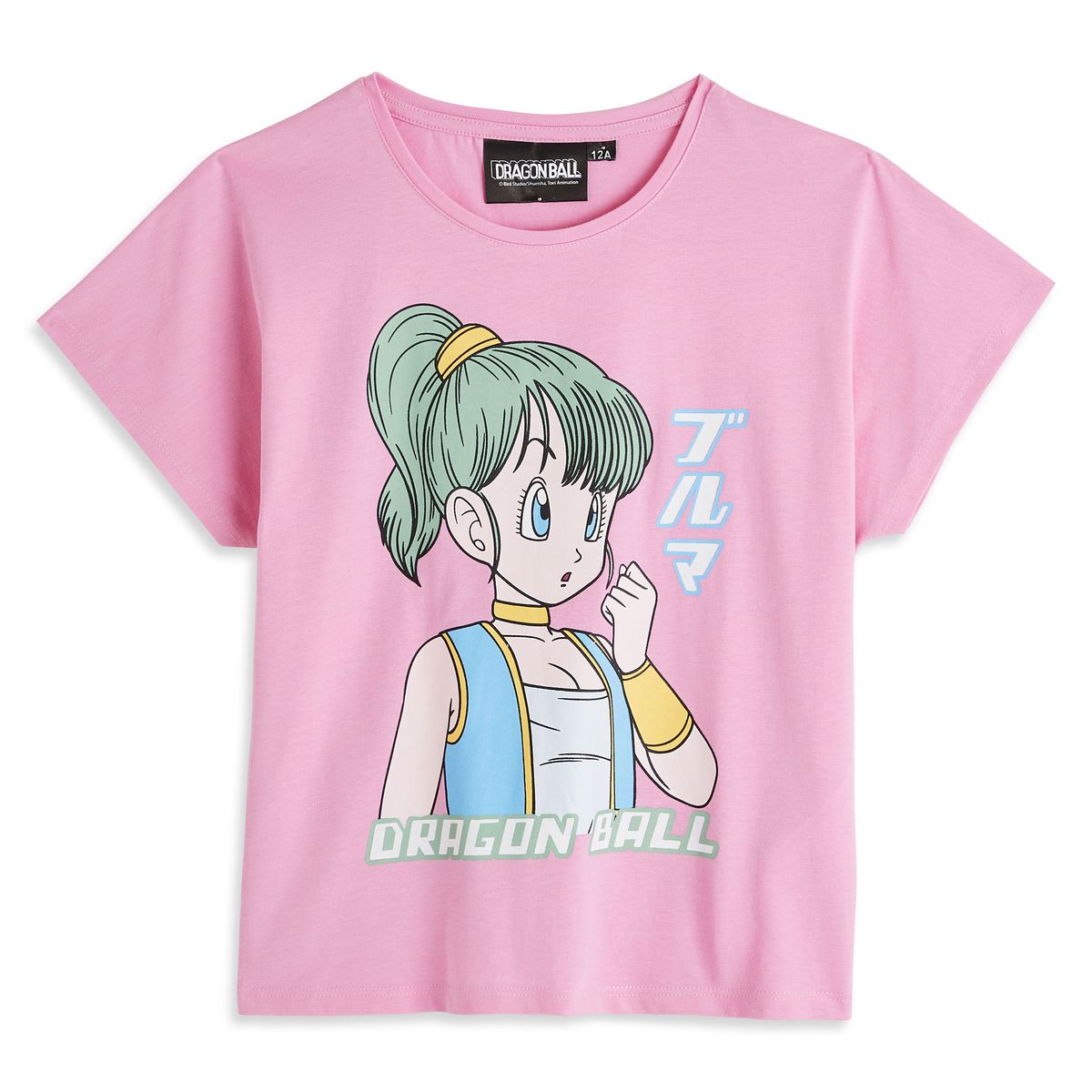 INEXTENSO T-shirt manches courtes rose fille DRAGON BALL Z