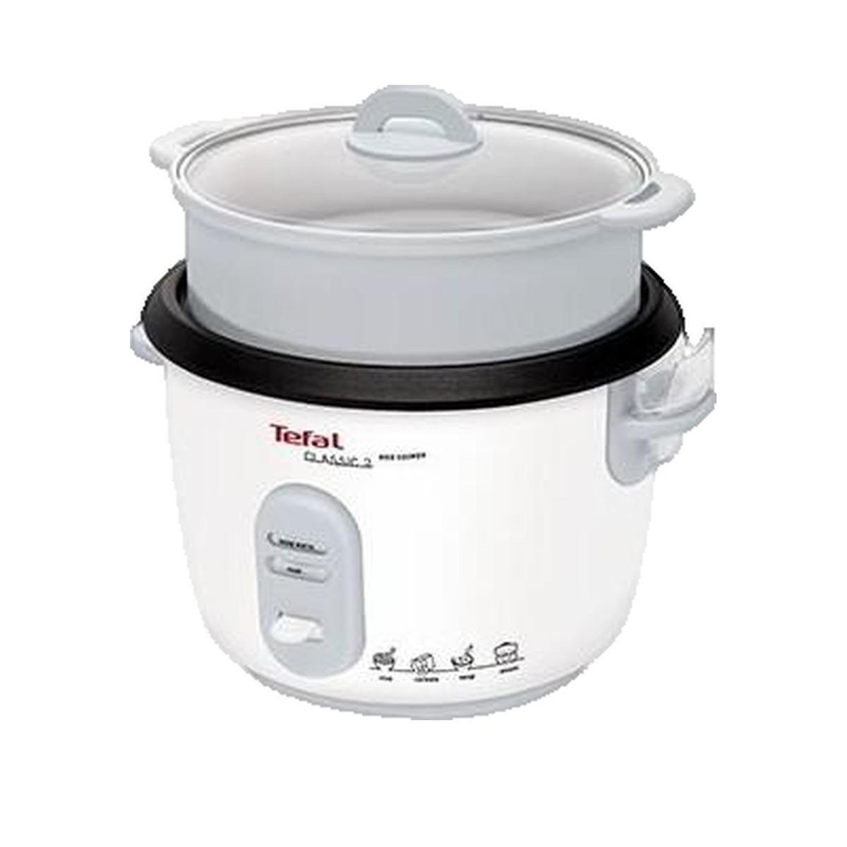 TEFAL Cuiseur à riz Tefal RK1011 1,8 litres Argent