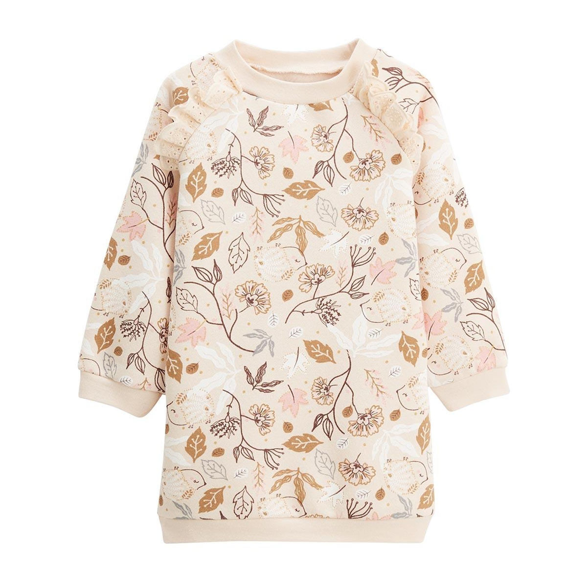 Petit Béguin Robe enfant en molleton Chincha