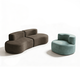 Marron / Vert