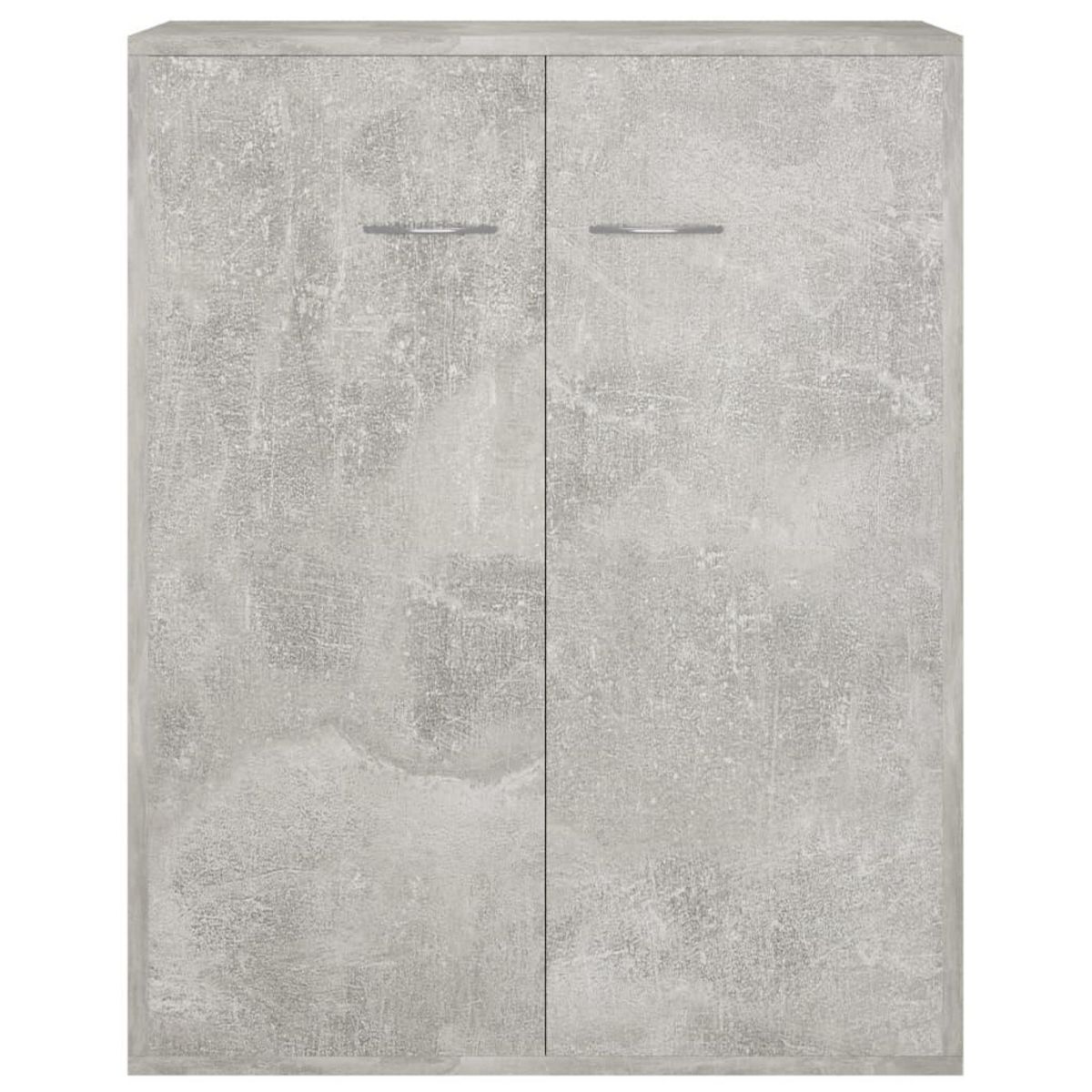 VIDAXL Buffet Gris beton 60x30x75 cm Bois d'ingenierie