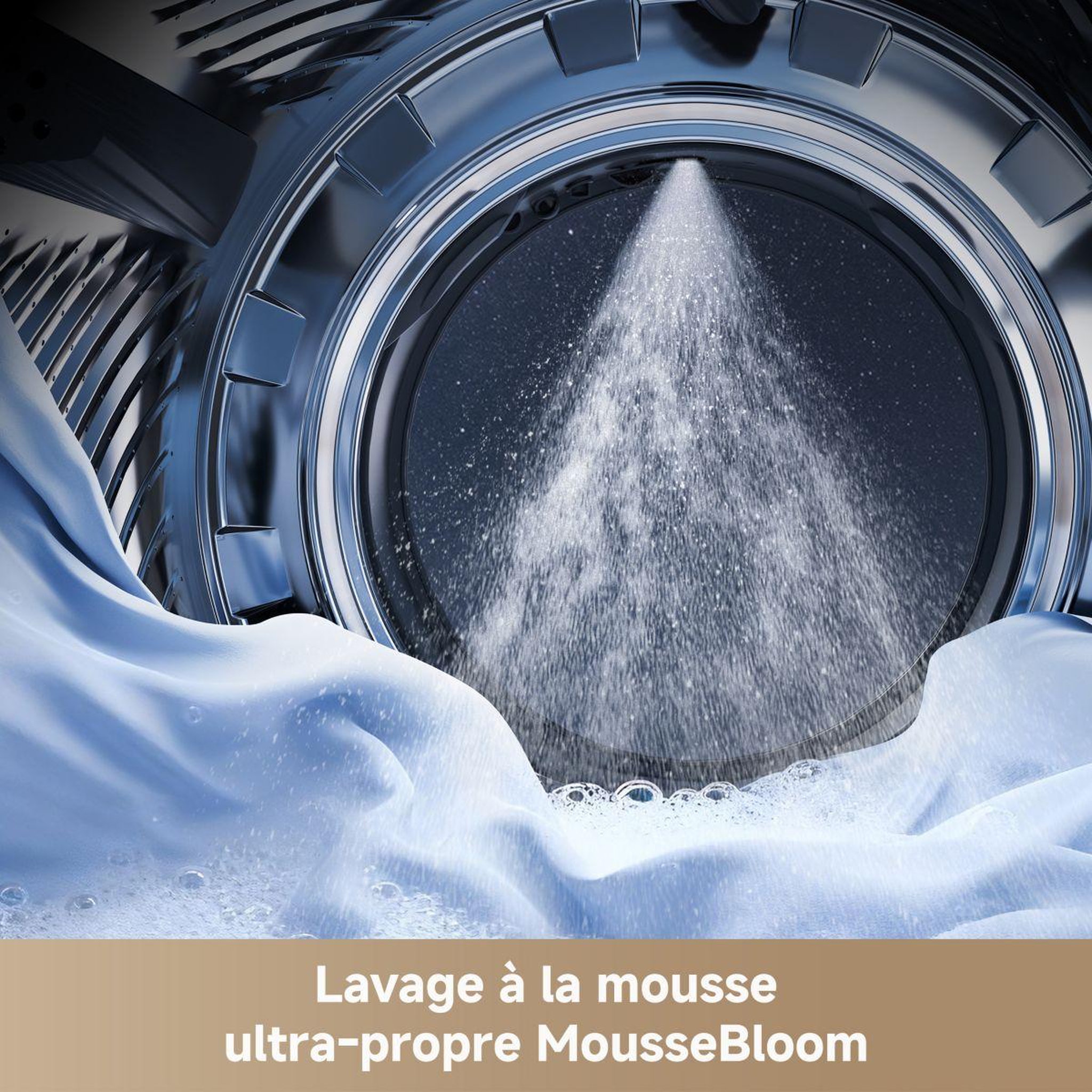 Voir la diapositive 5 : DREAME Lave linge hublot drwashl911kgg - 11 kg - 1400 tr/min - classe a - moteur induction - autodosage - connecté
