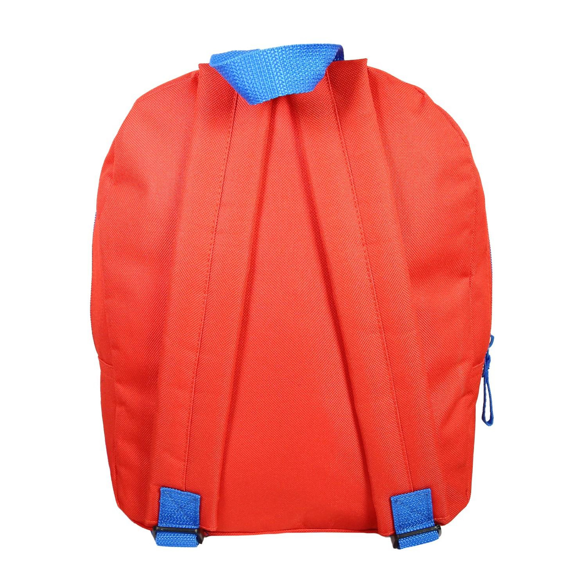 Voir la diapositive 4 : Bagtrotter Sac à dos 31 cm avec poche maternelle  Super Mario Multicolore