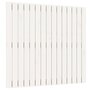 Voir la diapositive 2 : VIDAXL Tete de lit murale Blanc 95,5x3x90 cm Bois massif de pin