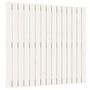 Voir la diapositive 2 : VIDAXL Tete de lit murale Blanc 95,5x3x90 cm Bois massif de pin