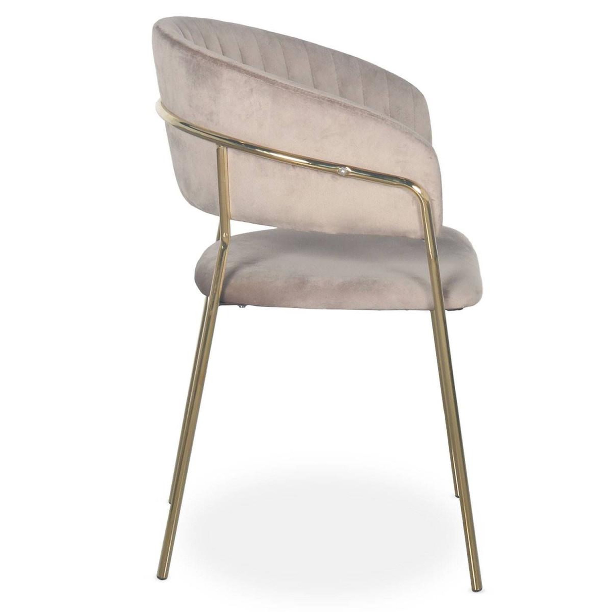 Voir la diapositive 5 : Paris Prix Lot de 8 chaises en velours  batora  79cm taupe