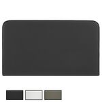 IDIMEX Tête de lit NAOFE 120 avec fixation murale. Coloris disponibles : Gris, Noir, Blanc