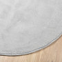 Voir la diapositive 4 : VIDAXL Tapis OVIEDO a poils courts gris Ø 120 cm