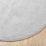 Voir la diapositive 4 : VIDAXL Tapis OVIEDO a poils courts gris Ø 120 cm