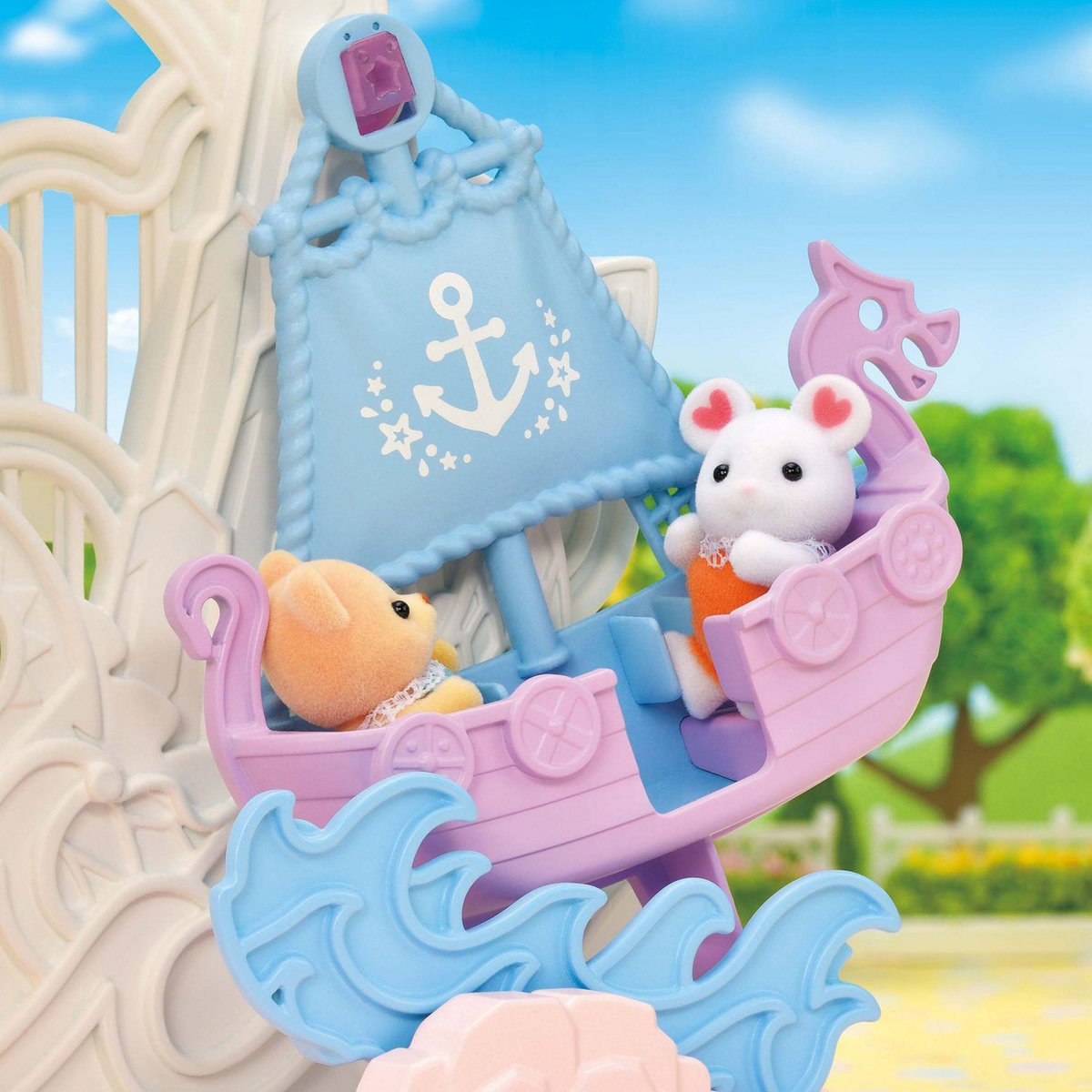 Sylvanian families Figurine - Le parc d'attraction féérique