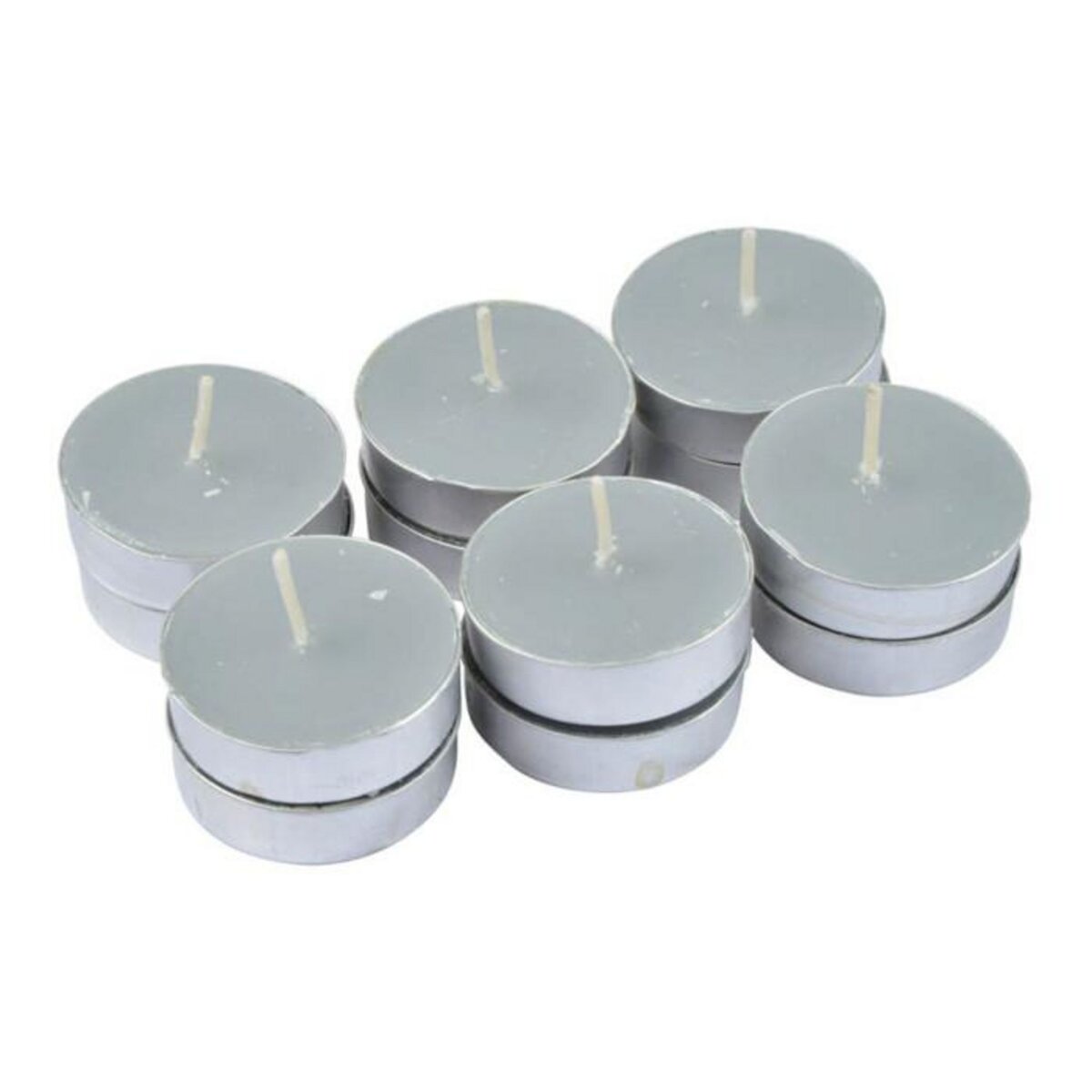 Paris Prix Lot de 12 Bougies Chauffe-Plat  Essentiel II  3,5cm Fleur de Coton