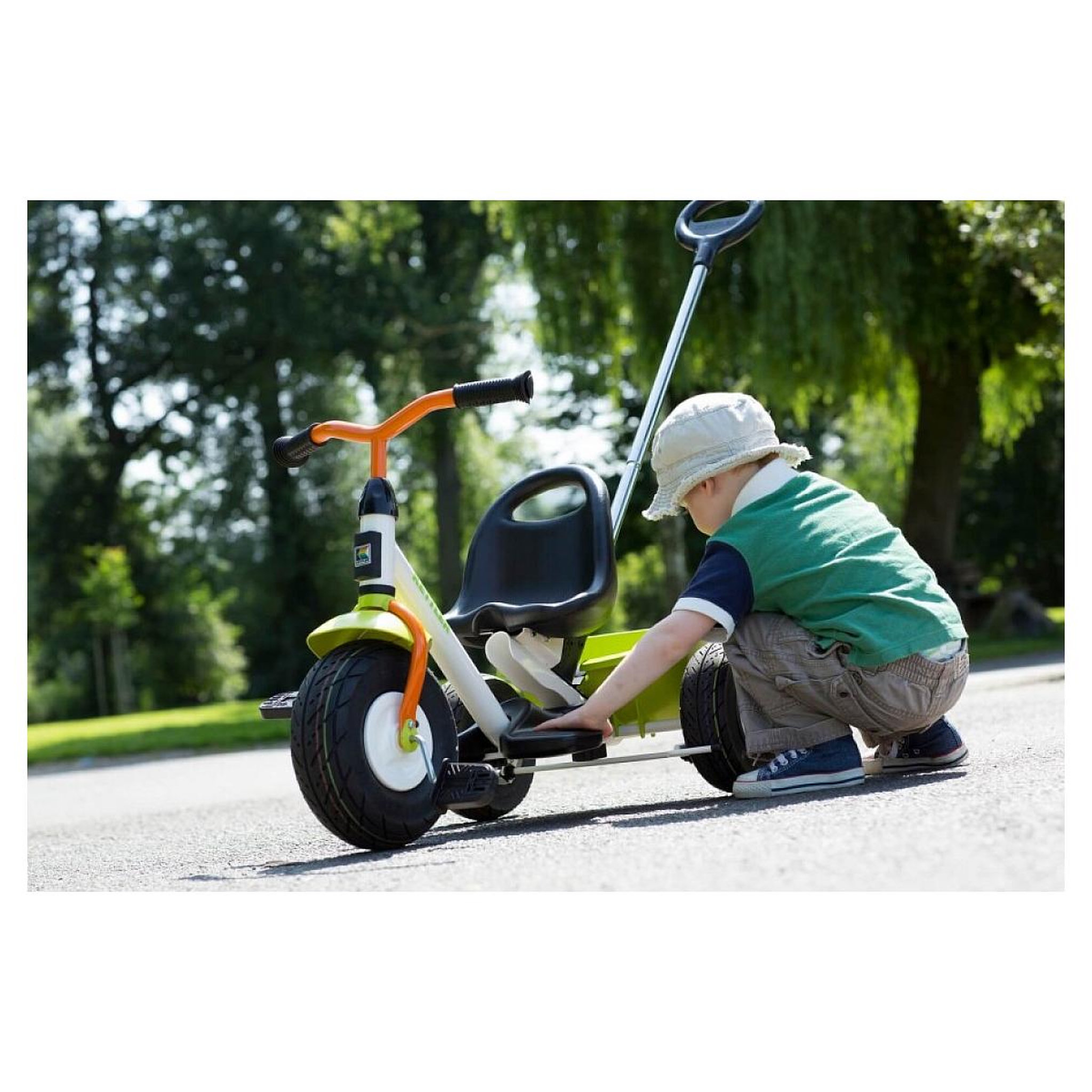 Voir la diapositive 2 : Kettler Tricycle Startrike Air Grun vert