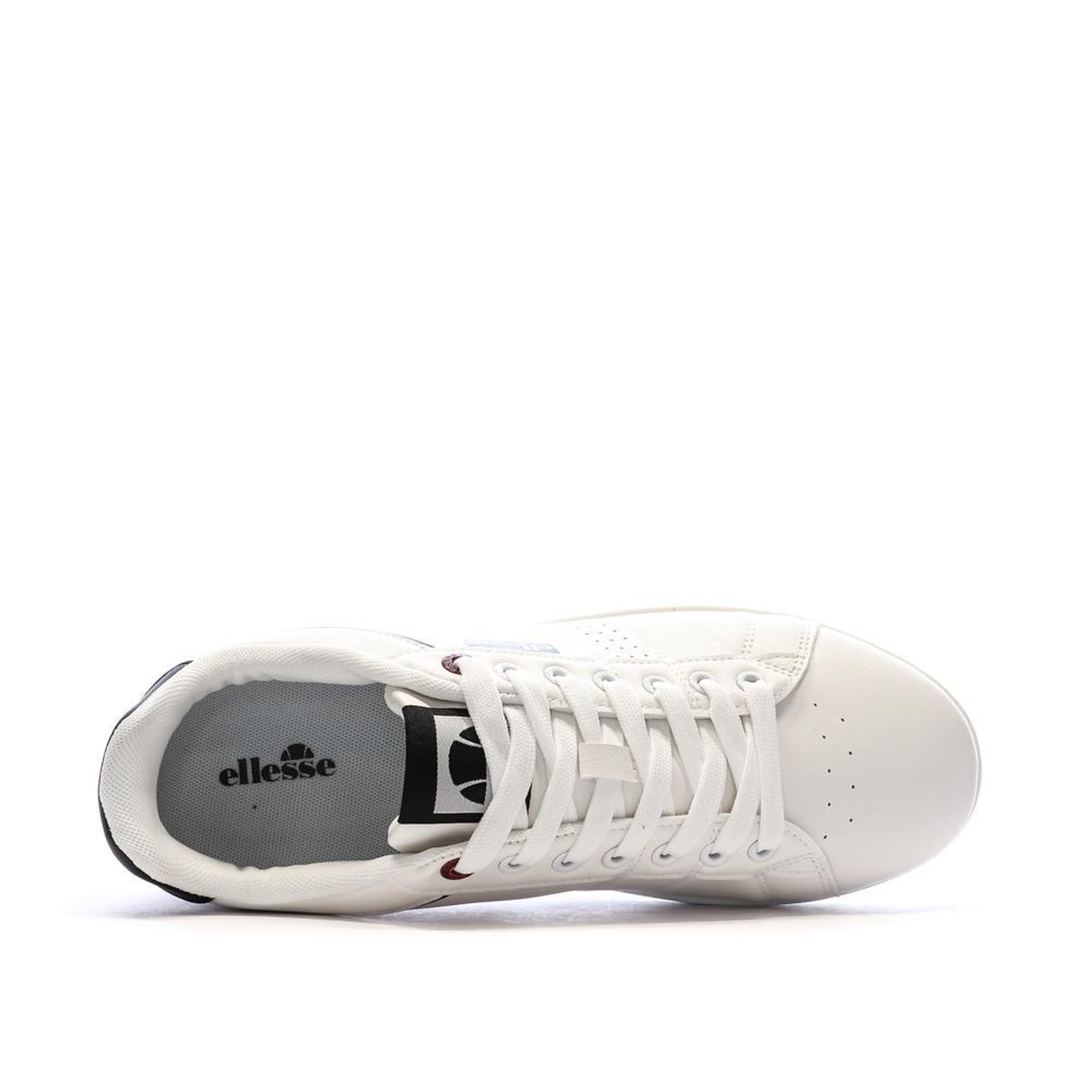 Voir la diapositive 4 : ELLESSE Baskets Blanches Homme Ellesse Off White