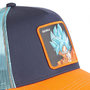 Voir la diapositive 3 : CAPSLAB Casquette trucker avec filet Dragon Ball Super Black Goku
