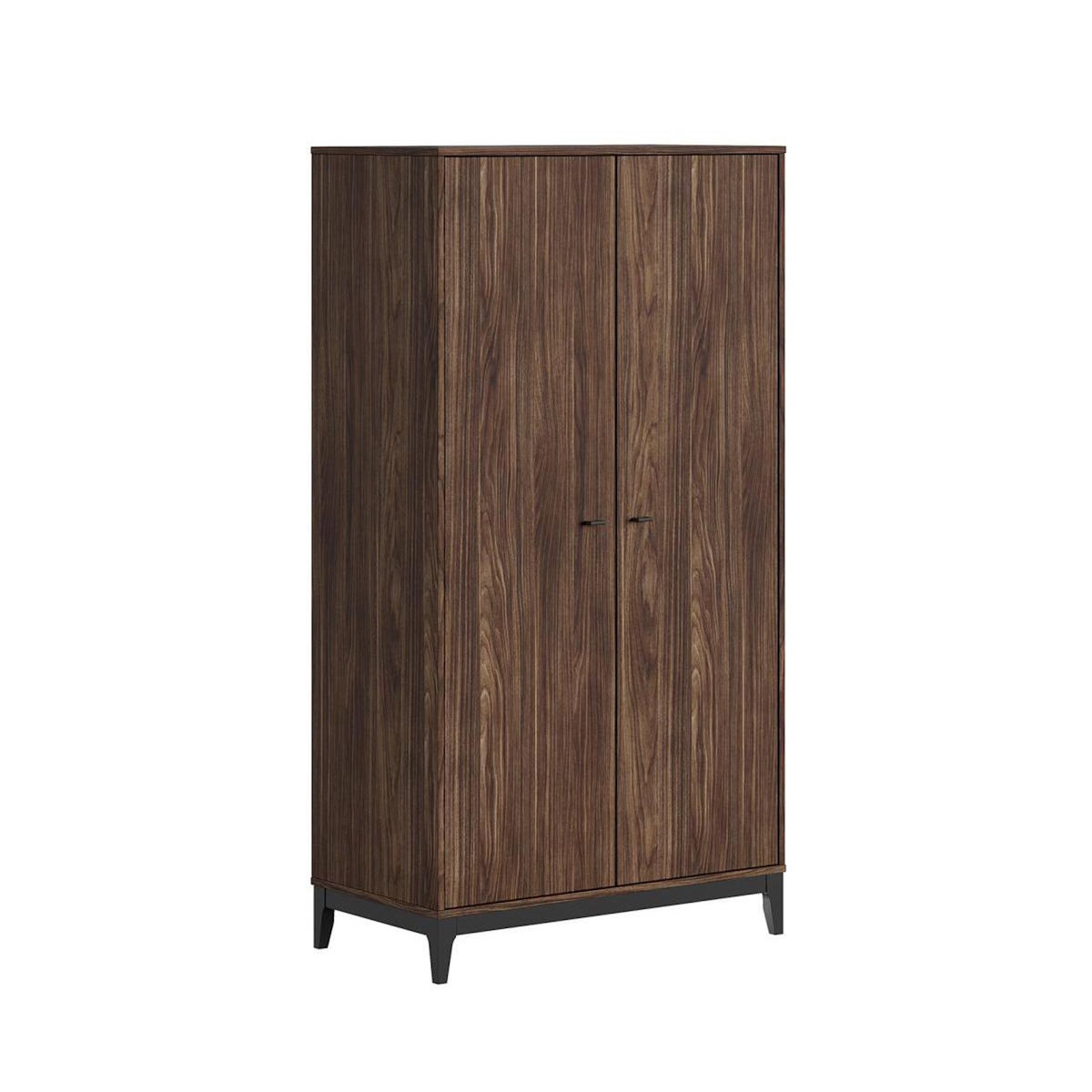 Vipack Armoire ilyas 2 portes noyer