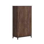 Vipack Armoire ilyas 2 portes noyer