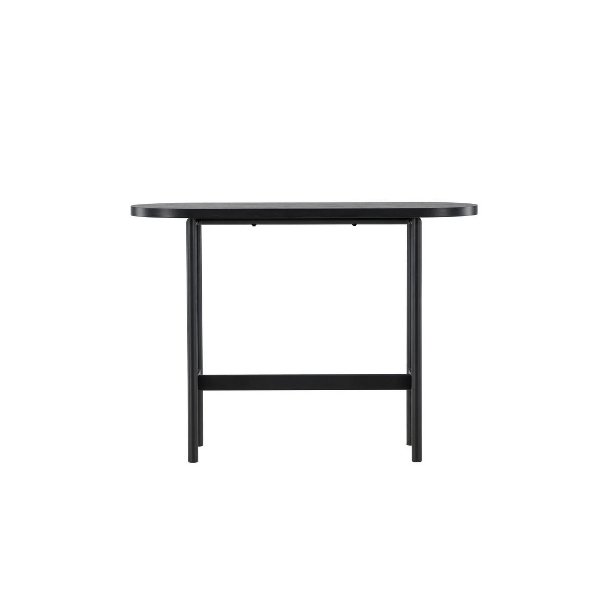 Voir la diapositive 2 : Paris Prix Console ovale design  star  110cm noir