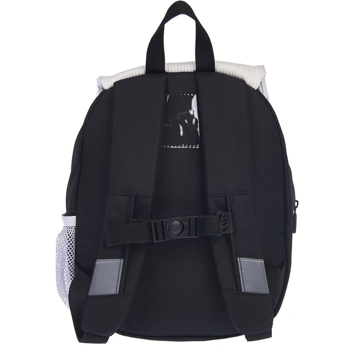 AUCHAN Sac maternelle noir et blanc PANDA