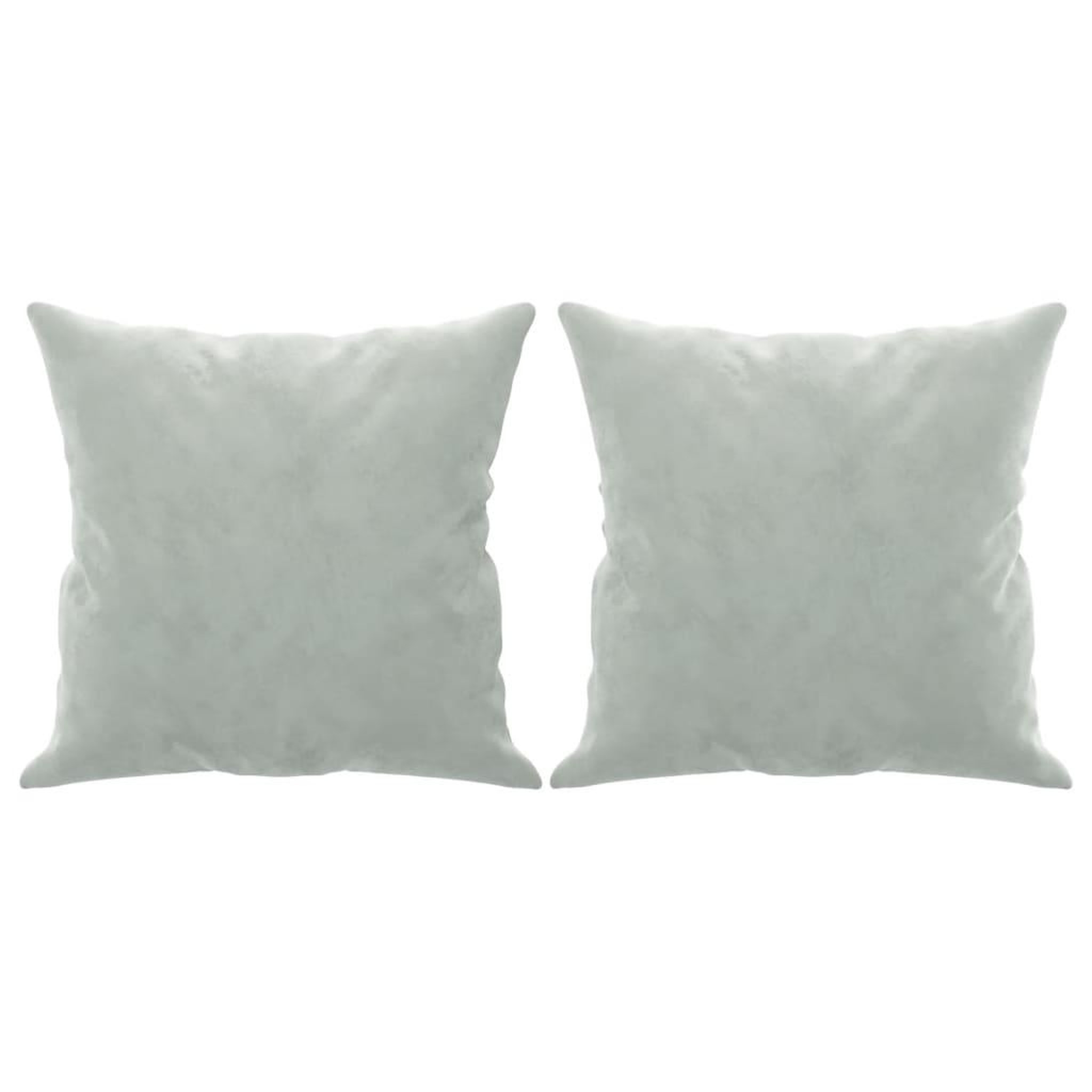 Voir la diapositive 5 : VIDAXL Canape 3 places avec oreillers gris clair 180 cm velours