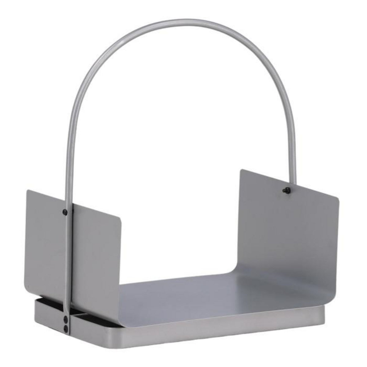 Paris Prix Range-Bûches en Métal  Godoma  49cm Argent