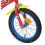 Voir la diapositive 4 : Nickelodeon Vélo 14'' Garçon Licence  Pat Patrouille  + Casque  pour enfant de 95/110 cm avec stabilisateurs à molettes - 2 freins - Plaque décorative avant - Porte bidon