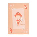 Paris Prix Tapis Enfant Imprimé  Bambini  Orange. Coloris disponibles : Orange