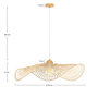 Voir la diapositive 4 : Rendez vous déco Suspension D75 cm en bambou avec fil blanc-Jipi