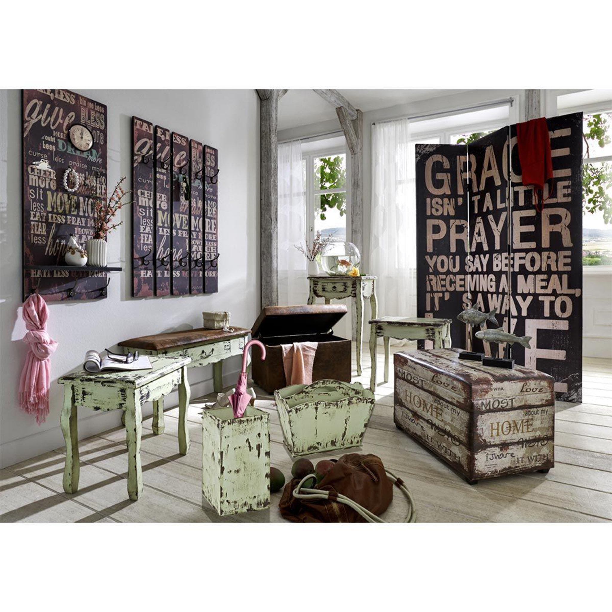 Voir la diapositive 2 : Paris Prix Porte-revues vintage  bysas  45cm naturel