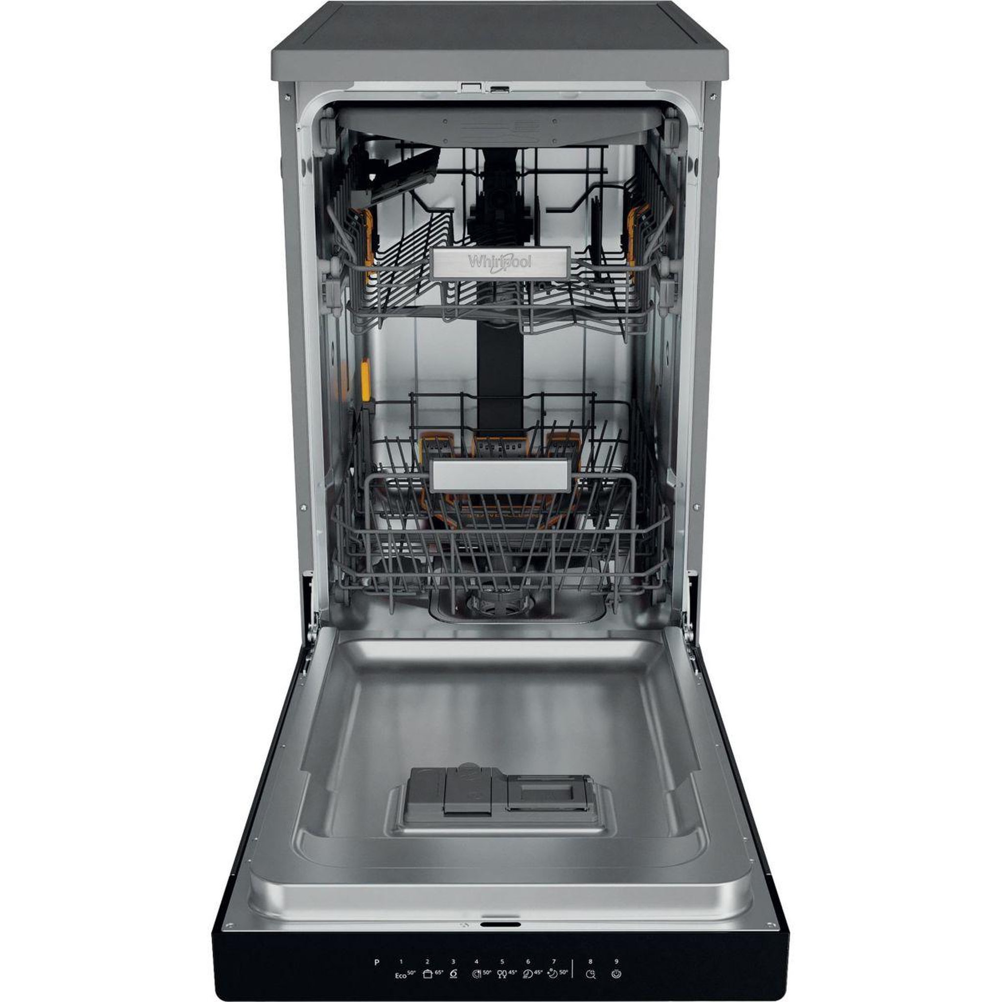 Voir la diapositive 3 : Whirlpool Lave vaisselle 45 cm wh6fb10bs7a0x