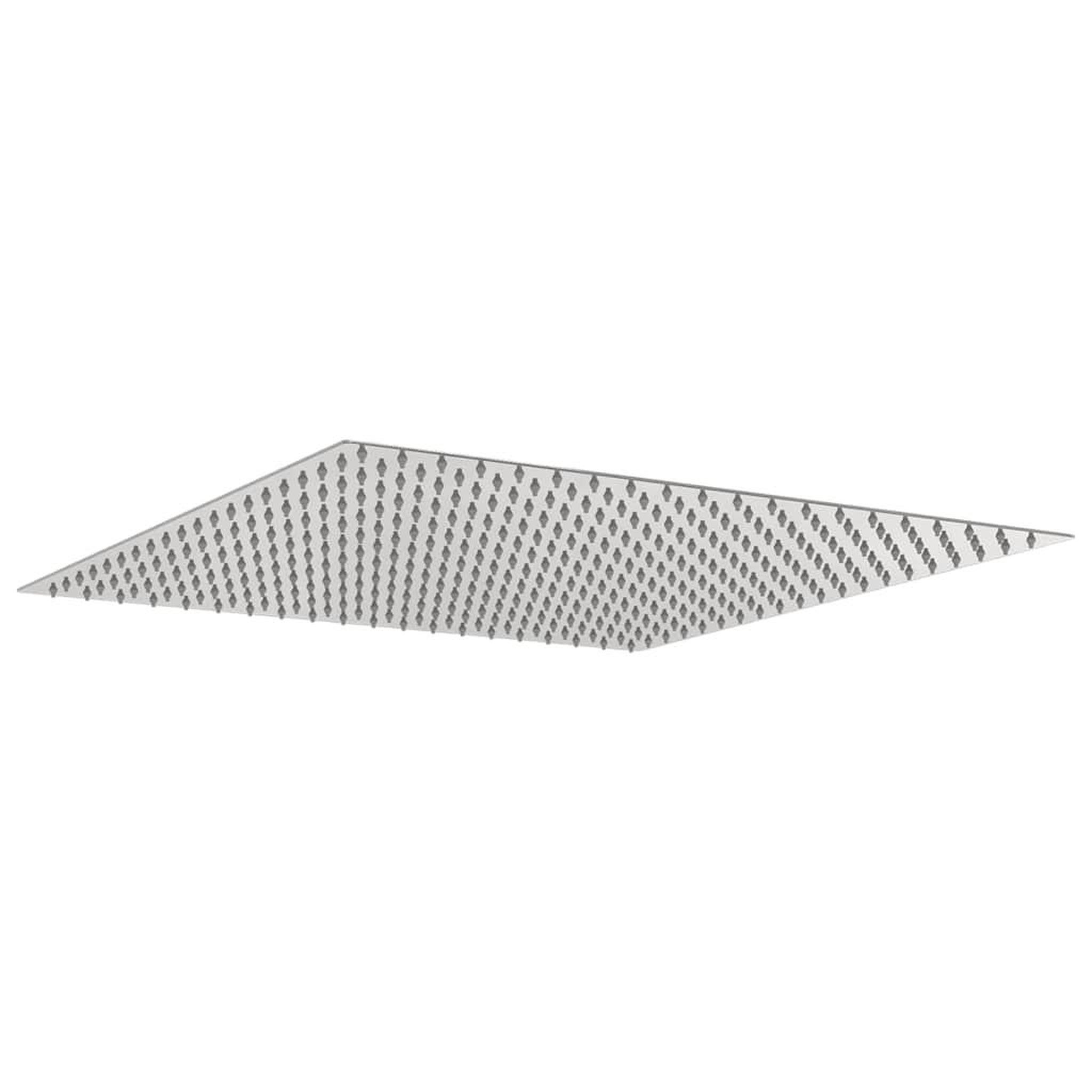 Voir la diapositive 2 : VIDAXL Pomme de douche pluie acier inoxydable 304 50x50 cm carree