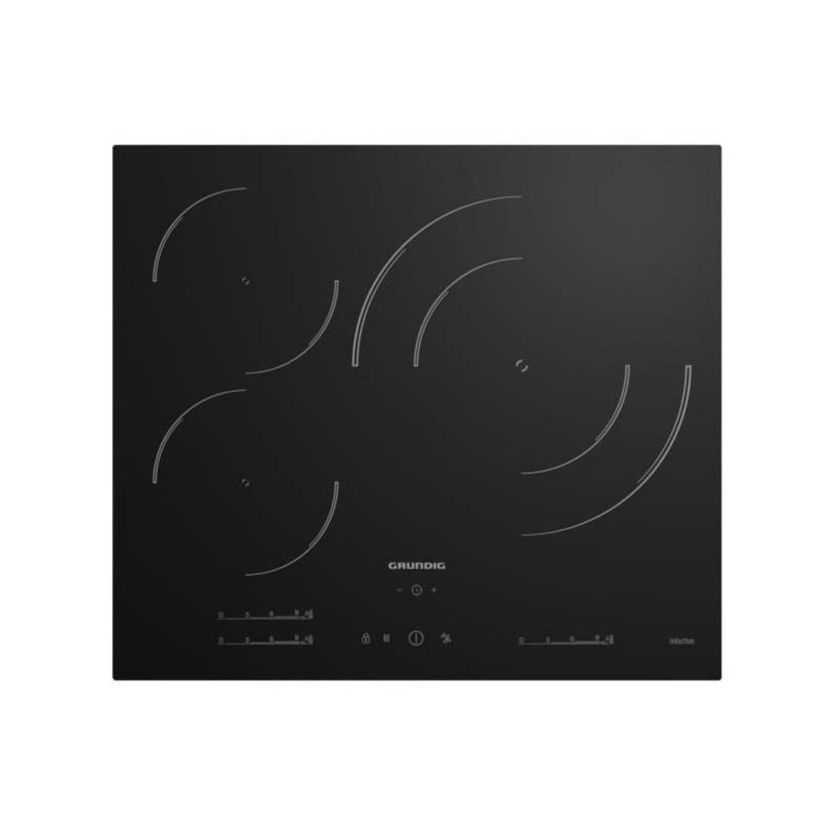 Grundig Plaque de cuisson induction GRUNDIG - 3 feux - 60 cm - GIEI627379PN
