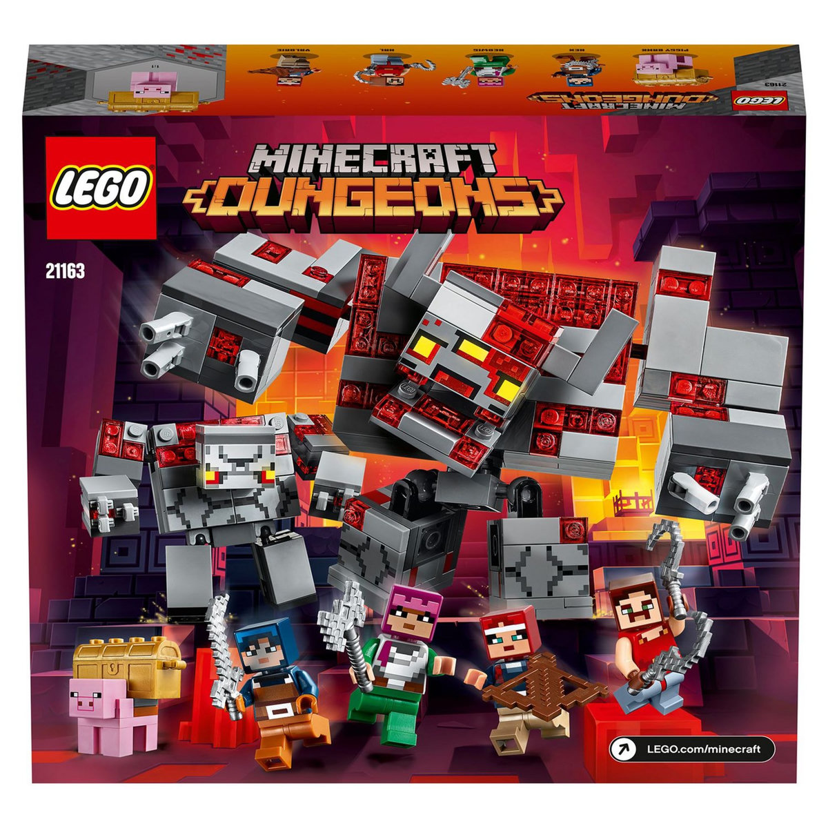 LEGO Minecraft 21163 - La bataille de la Pierre rouge