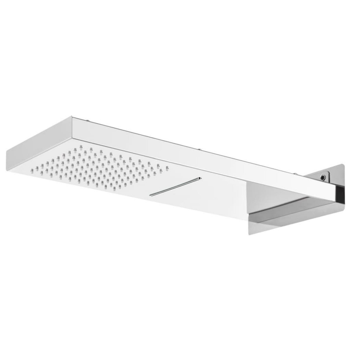 VIDAXL Pomme de douche murale Acier inoxydable 201 Argente