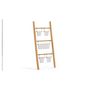 Voir la diapositive 7 : Inkazen Echelle en bois déco avec 5 pots