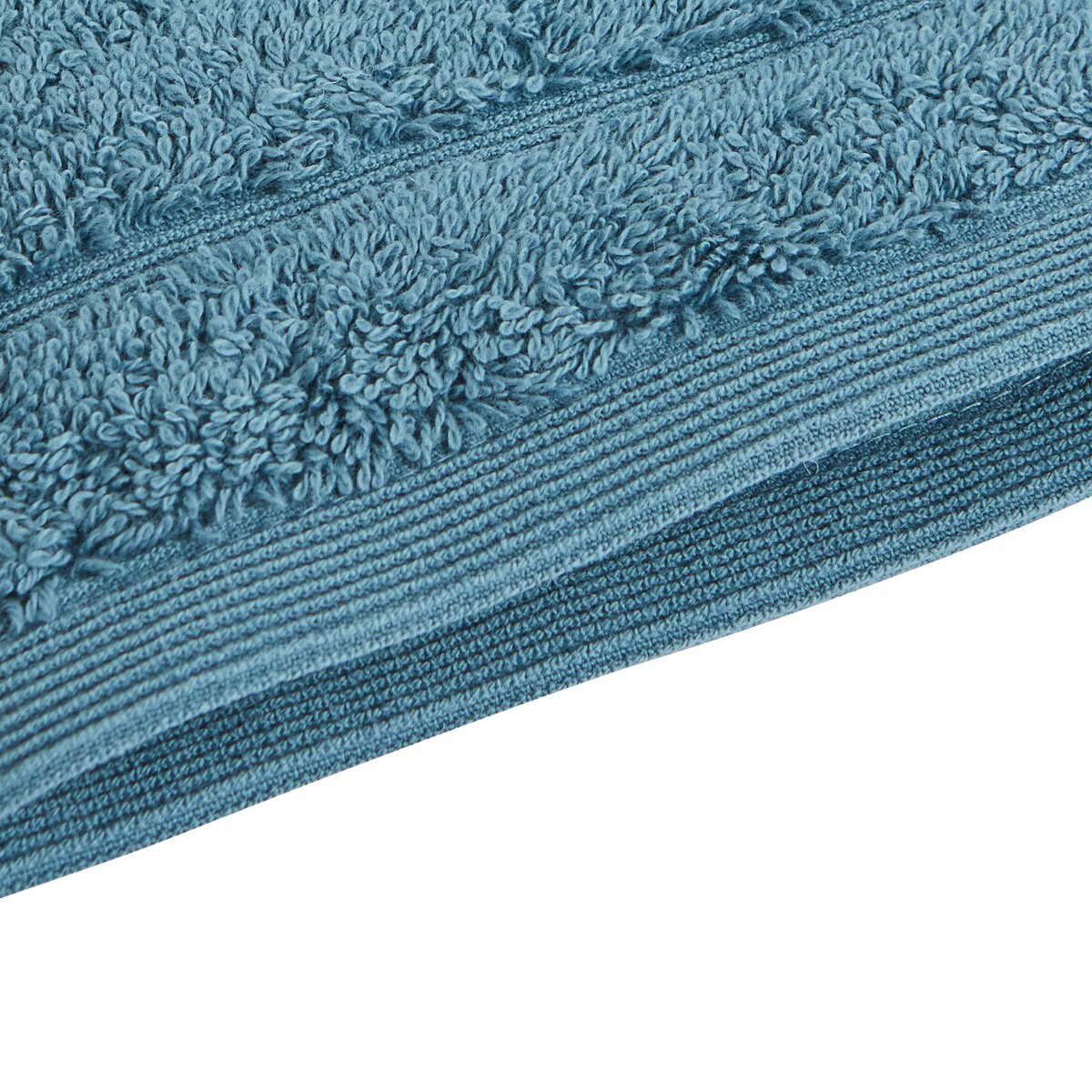 ACTUEL Lot de 2 gants de toilette unis en coton égyptien 650 gr/m²