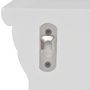 Voir la diapositive 5 : VIDAXL Etageres murales Aaliyah 2 pcs Blanc