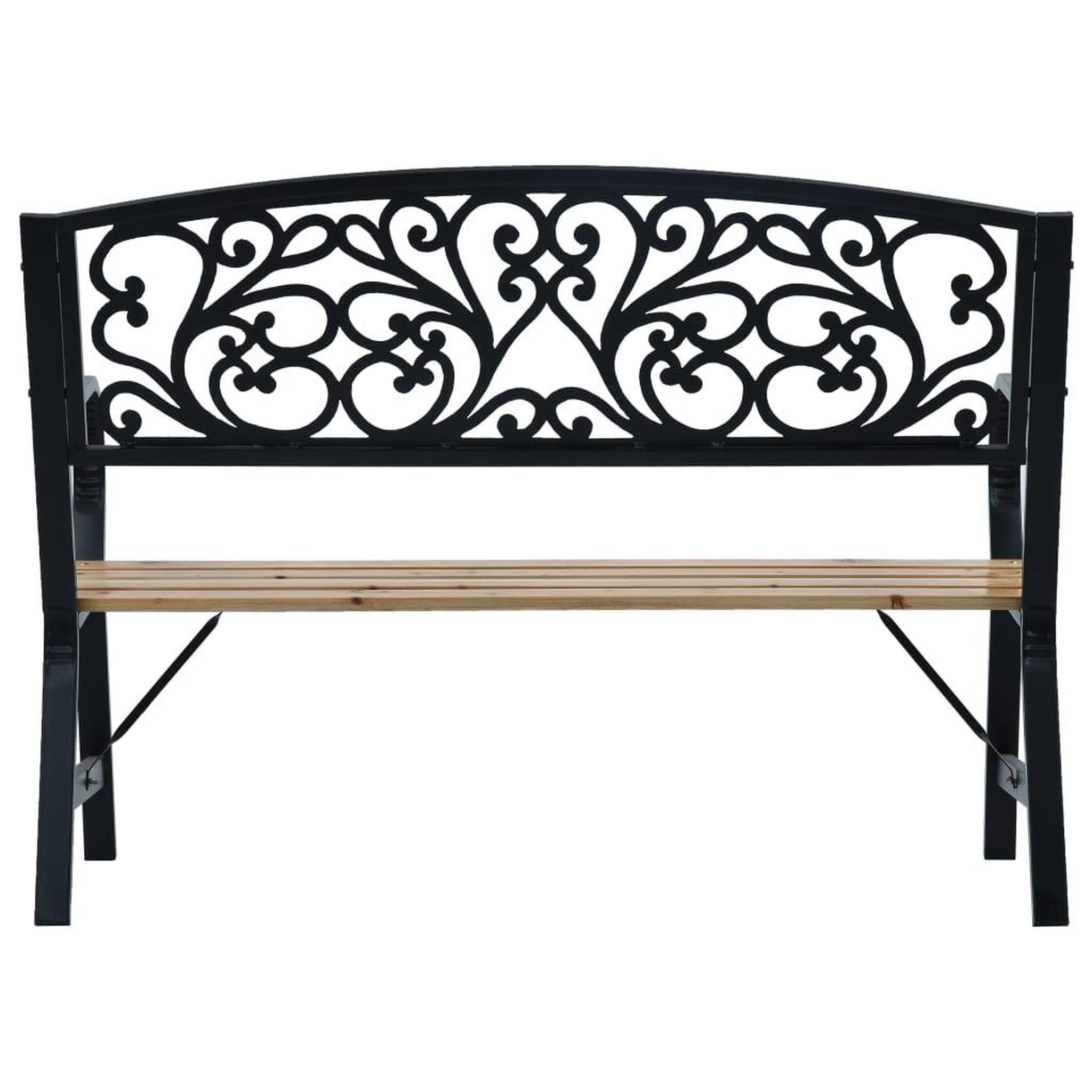 Voir la diapositive 3 : VIDAXL Banc de jardin 120 cm Bois