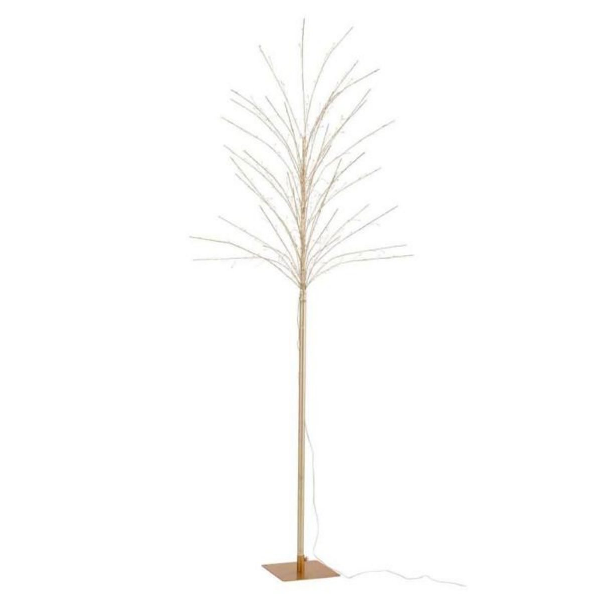Paris Prix Arbre Déco Led en Métal  Dénudé  180cm Or