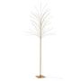 Voir la diapositive 1 : Paris Prix Arbre Déco Led en Métal  Dénudé  180cm Or