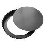De buyer Moule à tarte rond cannelé démontable 24cm - 4706.24